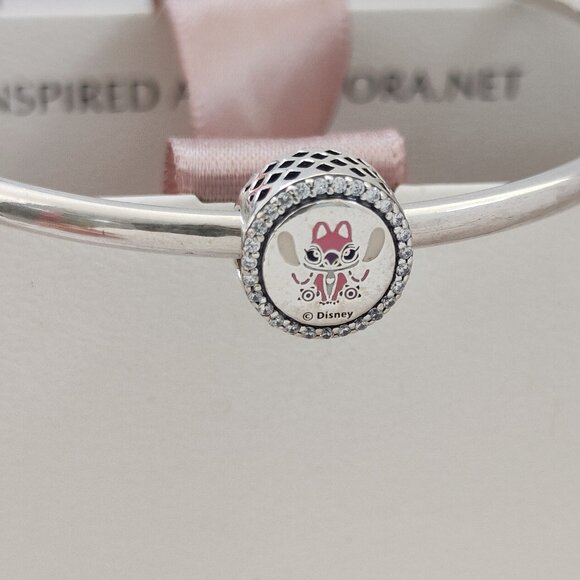 Pandora Lilo Stitch Stitch And Angel Double Sided Charm Bead with box - Picture 5 of 9